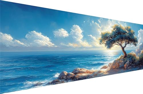 Diamond Painting KüSten Diamond Painting Erwachsene Groß Xxl Sonnenlicht 30x60cm,5D Diamant Malerei Strass Kristall Kreuzstich Stickerei,Mosaikherstellung Kunsthandwerk FüR Herbst Dekoration Q1-787 von Liuyqing