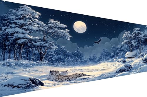 Diamond Painting Nacht Diamond Painting Erwachsene Groß Xxl Schneeflocke 100x200cm,5D Diamant Malerei Strass Kristall Kreuzstich Stickerei,Mosaikherstellung Kunsthandwerk FüR Herbst Dekoration Q1-411 von Liuyqing