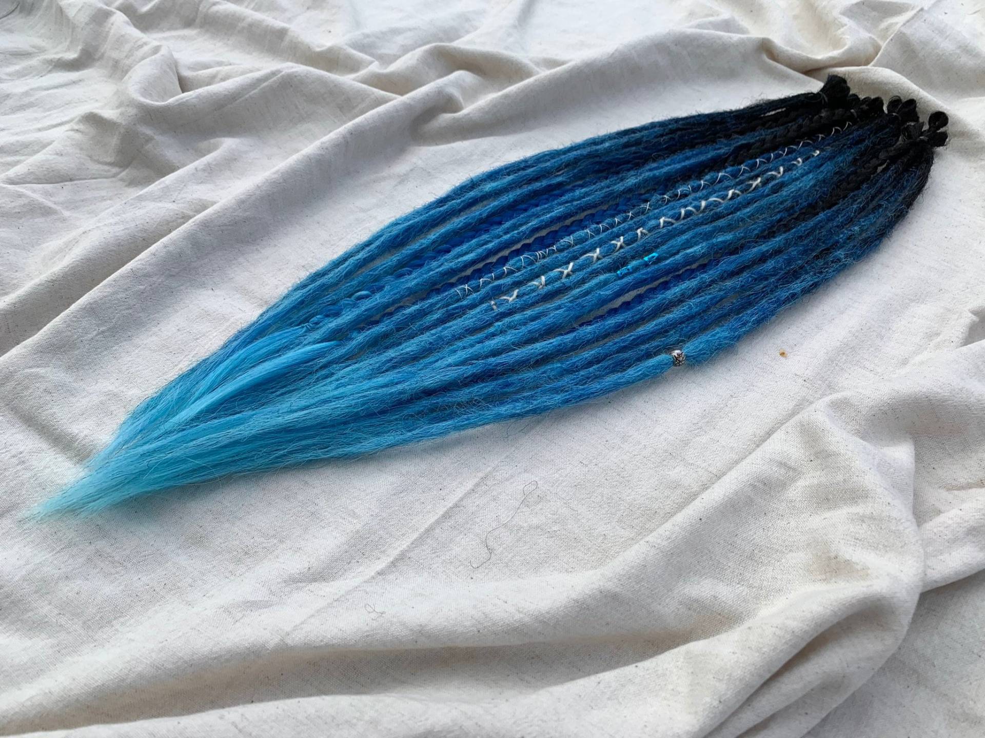 Hades' Empire | Se Or De Custom Made Dreadlocks Extensions Partial Full Set Synthetic Dreads Black Blue Indigo Lightblue Navy Hades' Empire | Se Or De Custom Made Dreadlocks Extensions Partial Full Set Synthetic Dreads Black Blue Indigo Lightblue Navy von LivanaDreadart