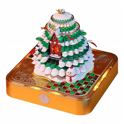 3D-Kunstkalender 2025, Zeitmess-Kalender, Tischkalender 2025, mit LED-Lichtkalender, Papierschnitzerei, Kunst, Notizblock, DIY-Dekoration, Geschenk für Weihnachten, Einweihungsfeier (bunter 3D-Kunstkalender 2025, Zeitmess-Kalender, Tischkalender 2025, mit LED-Lichtkalender, Papierschnitzerei, Kunst, Notizblock, DIY-Dekoration, Geschenk für Weihnachten, Einweihungsfeier (bunter von LiveGo