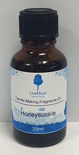 LiveMoor Reines Duftöl, Geißblatt, 25 ml, ohne Parabene von LiveMoor
