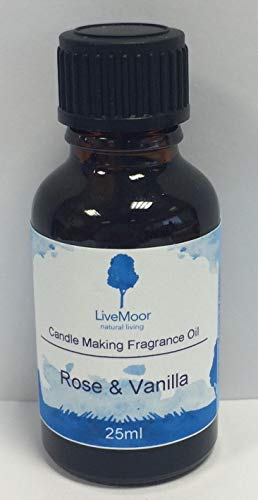 livemoor Pure Duftöl – Rose & Vanille – 25 ml – ohne Parabene livemoor Pure Duftöl – Rose & Vanille – 25 ml – ohne Parabene von LiveMoor