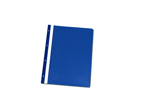 10 Ablage-Schnellhefter / Archiv-Hefter mit Lochung zum Abheften / Farbe: blau von Livepac-Office