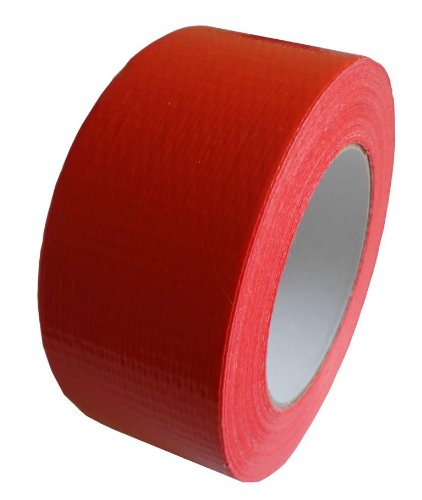 10 Rollen Klebeband Gewebeband Panzerband Panzertape 50m X 48mm rot von Livepac-Office