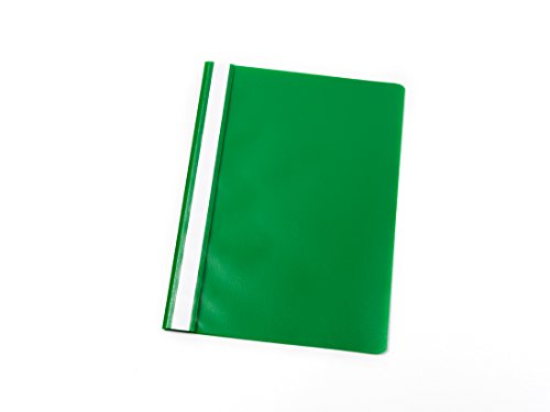 10 Schnellhefter DIN A4 / PP / Farbe: grün von Livepac-Office