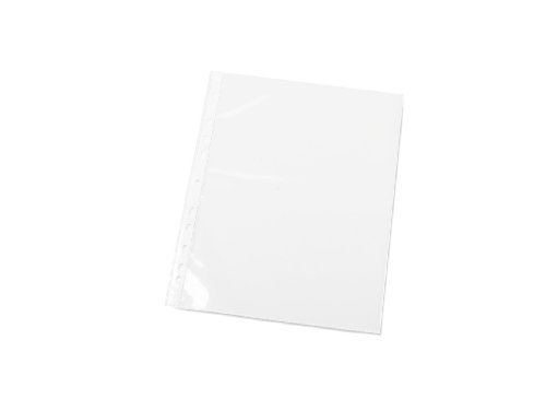 100 Premium Prospekthüllen / DIN A5 / extra starke 80my / glasklar von Livepac-Office