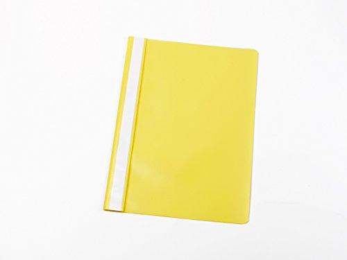 100 Schnellhefter DIN A5 / PP / Farbe: gelb von Livepac-Office