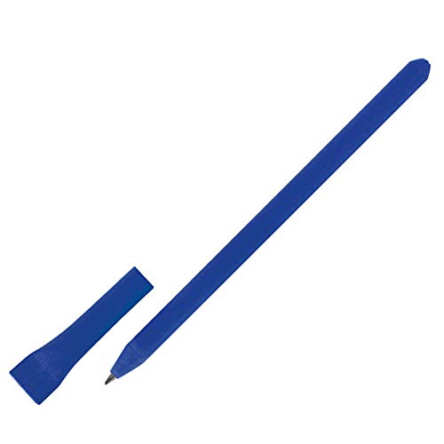 10x Kugelschreiber aus Papier / Farbe: blau von Livepac Office