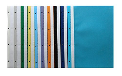 20 Ablage-Schnellhefter/Archiv-Hefter mit Lochung / 10 Farben 20 Ablage-Schnellhefter/Archiv-Hefter mit Lochung / 10 Farben von Livepac-Office