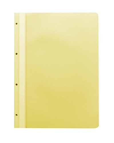20 Ablage-Schnellhefter / Archiv-Hefter mit Lochung zum Abheften / Farbe: gelb von Livepac-Office