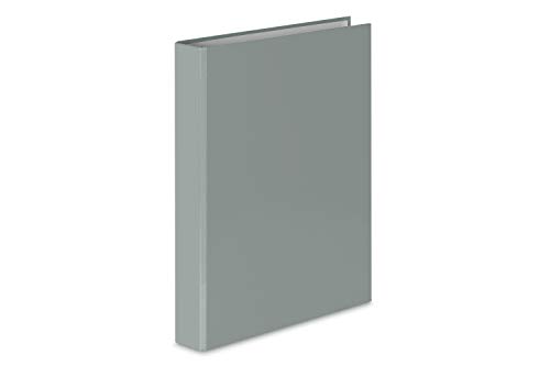 4x Ringbuch / DIN A5 / 4-Ring Ordner / Farbe: grau von Livepac Office