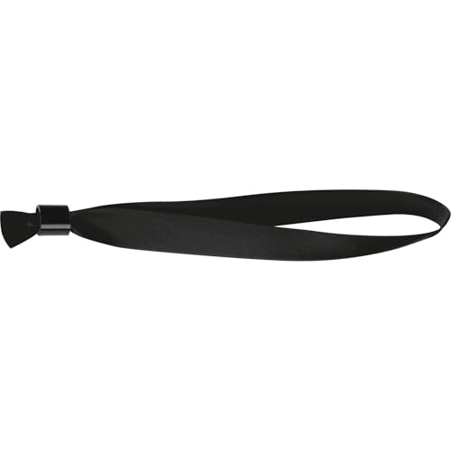 50x Einlassband / Festival Eintrittsbänder / aus Polyester / Farbe: schwarz von Livepac-Office