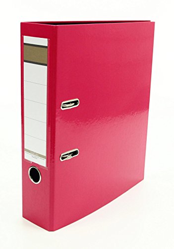 5x Livepac Caribic Glanz-Ordner / DIN A4 / 75mm breit / Farbe: pink 5x Livepac Caribic Glanz-Ordner / DIN A4 / 75mm breit / Farbe: pink von Livepac Office