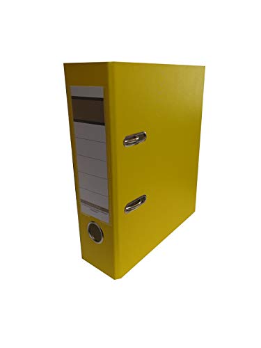 5x Ordner / DIN A5 / 75mm / Farbe: gelb 5x Ordner / DIN A5 / 75mm / Farbe: gelb von Livepac Office