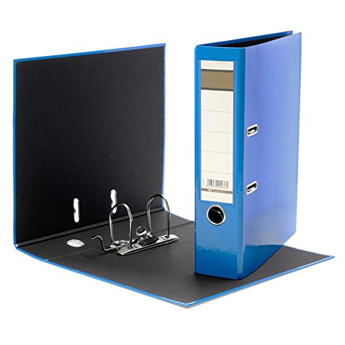Aktenordner / DIN A4 / 75mm breit / Farbe: blau von Livepac-Office