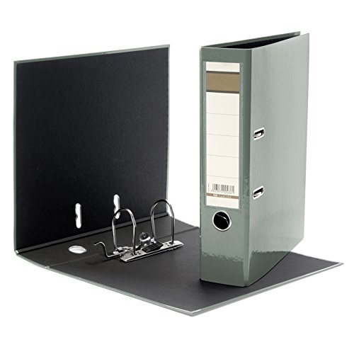 Aktenordner / DIN A4 / 75mm breit / Farbe: hellgrau Aktenordner / DIN A4 / 75mm breit / Farbe: hellgrau von Livepac-Office