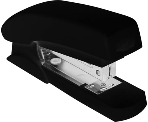 Büro Heftmaschine / Heftgerät / bis 25 Blatt / Farbe: schwarz von Livepac-Office