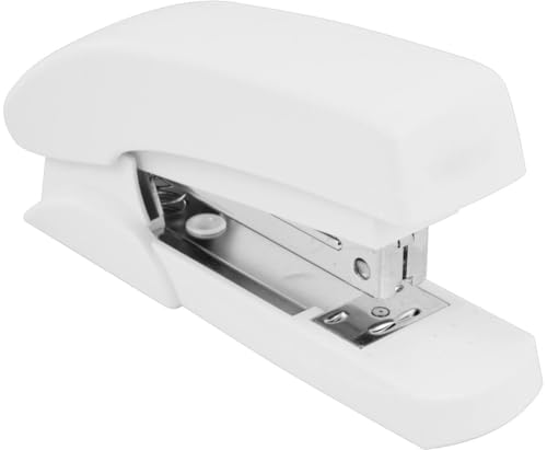 Büro Heftmaschine / Heftgerät / bis 25 Blatt / Farbe: weiß von Livepac-Office