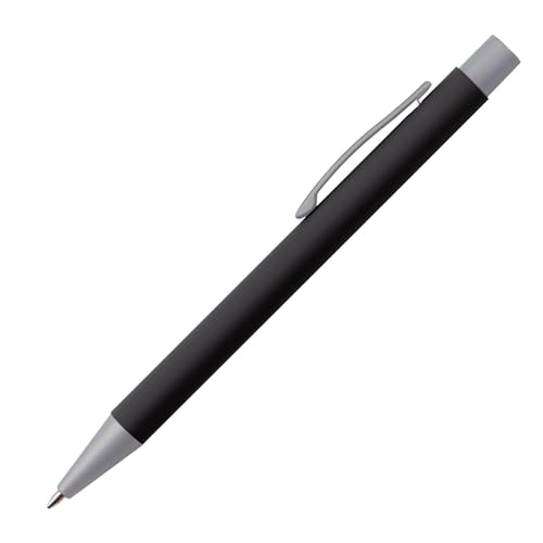 Kugelschreiber / aus Metall mit rubber finish Oberfläche / Farbe: schwarz Kugelschreiber / aus Metall mit rubber finish Oberfläche / Farbe: schwarz von Livepac-Office