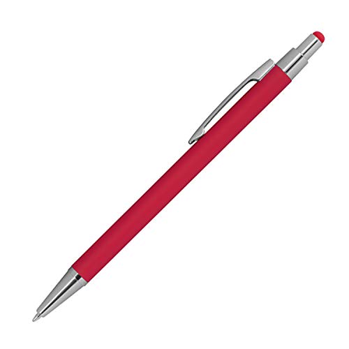 Livepac-Office 10 Touchpen Kugelschreiber aus Metall mit Namensgravur - gummiert/Farbe: rot Livepac-Office 10 Touchpen Kugelschreiber aus Metall mit Namensgravur - gummiert/Farbe: rot von Livepac-Office