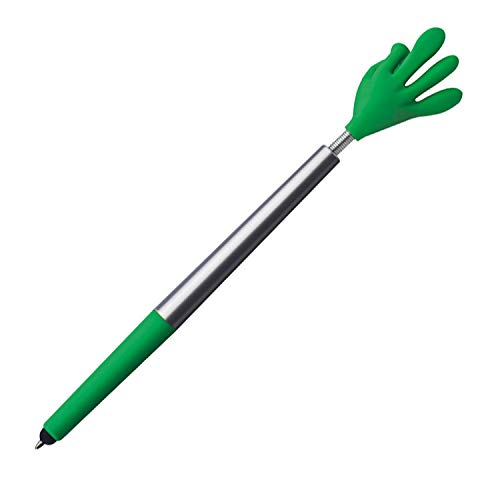Livepac-Office 10 Touchpen Kugelschreiber mit Namensgravur - Smile Hand - Farbe: silber-grün Livepac-Office 10 Touchpen Kugelschreiber mit Namensgravur - Smile Hand - Farbe: silber-grün von Livepac-Office