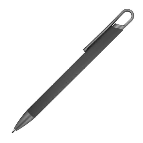 Livepac-Office 10x Gummierter Soft Touch Gel Kugelschreiber aus Metall/Farbe: anthrazit Livepac-Office 10x Gummierter Soft Touch Gel Kugelschreiber aus Metall/Farbe: anthrazit von Livepac-Office