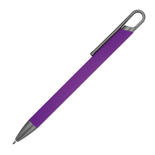 Livepac-Office 10x Gummierter Soft Touch Gel Kugelschreiber aus Metall/Farbe: lila Livepac-Office 10x Gummierter Soft Touch Gel Kugelschreiber aus Metall/Farbe: lila von Livepac-Office