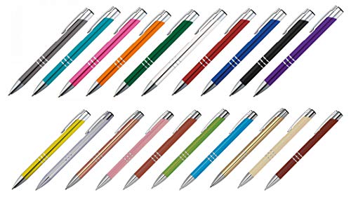 Livepac-Office 20 Metall-Kugelschreiber mit beidseitige Namensgravur - 20 Farben Livepac-Office 20 Metall-Kugelschreiber mit beidseitige Namensgravur - 20 Farben von Livepac-Office