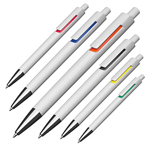 Livepac-Office 6x Kugelschreiber mit Namensgravur - mit Applikationen - 6 Farben Livepac-Office 6x Kugelschreiber mit Namensgravur - mit Applikationen - 6 Farben von Livepac-Office