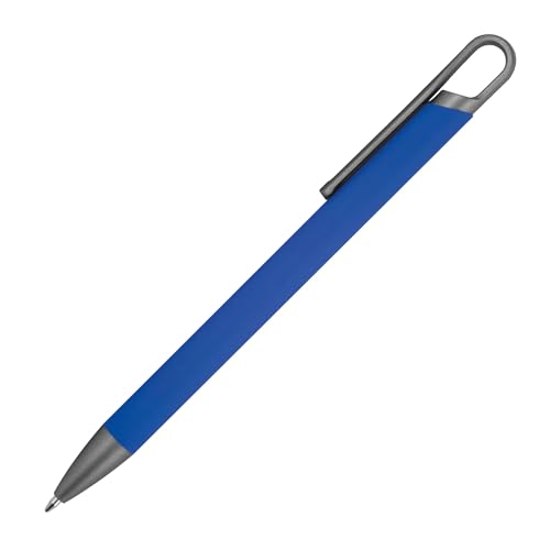 Livepac-Office Gummierter Soft Touch Gel Kugelschreiber aus Metall/Farbe: blau Livepac-Office Gummierter Soft Touch Gel Kugelschreiber aus Metall/Farbe: blau von Livepac-Office