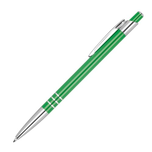 Livepac-Office Schlanker Kugelschreiber aus Metall/Farbe: grün von Livepac-Office