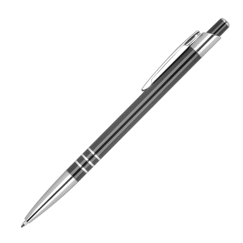 Livepac-Office Schlanker Kugelschreiber aus Metall/Farbe: schwarz von Livepac-Office