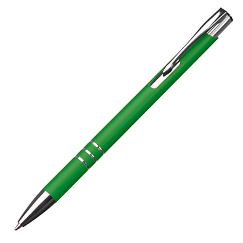 Livepac-Office Schlanker Kugelschreiber mit Namensgravur - aus Metall - Farbe: grün Livepac-Office Schlanker Kugelschreiber mit Namensgravur - aus Metall - Farbe: grün von Livepac-Office