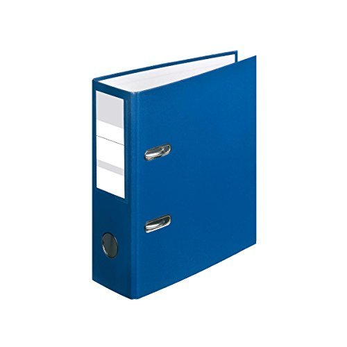 Ordner / DIN A5 / 80mm breit / Farbe: blau von Livepac-Office