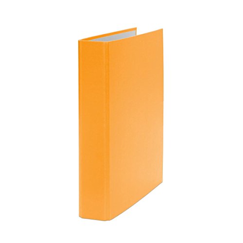 Ringbuch / DIN A5 / 4-Ring Ordner / Farbe: orange von Livepac Office