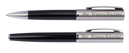 hochwertiges Metal Schreibset mit Gravur / bestehend aus Kugelschreiber + Rollerball hochwertiges Metal Schreibset mit Gravur / bestehend aus Kugelschreiber + Rollerball von Livepac-Office