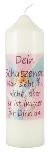 LivuX Schutzengel Stumpenkerze Rosa 16,5 cm x 5 cm – Paraffinwachs, ca. 40 Std. Brenndauer Spirituelle Kerze für Dekoration, Gedenkmomente & Geschenk für Trost, Schutz & Kraft 1046 LivuX Schutzengel Stumpenkerze Rosa 16,5 cm x 5 cm – Paraffinwachs, ca. 40 Std. Brenndauer Spirituelle Kerze für Dekoration, Gedenkmomente & Geschenk für Trost, Schutz & Kraft 1046 von LivuX