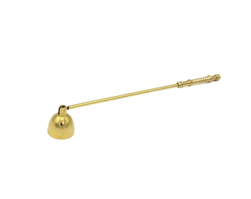 LivuX Zeitloser Kerzenlöscher – Messing gold, Länge 28 cm – Elegantes und praktisches Accessoire zum sicheren Löschen von Kerzen 1012 LivuX Zeitloser Kerzenlöscher – Messing gold, Länge 28 cm – Elegantes und praktisches Accessoire zum sicheren Löschen von Kerzen 1012 von LivuX