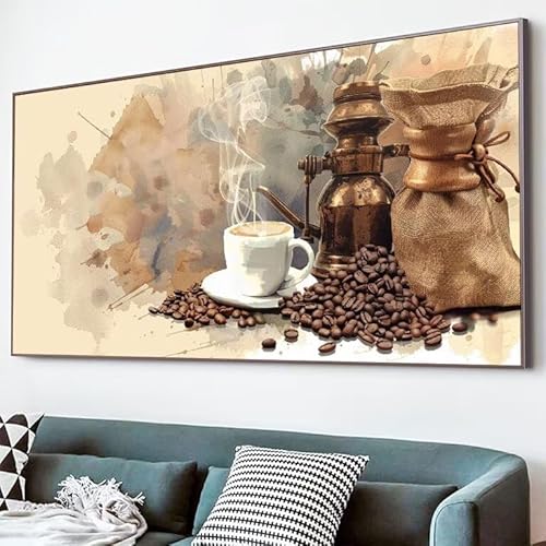 5D Diamond Painting Tasse, Diamond Painting Erwachsene Kaffeemaschine Diamant Bilder Arts Craft 40x80cm DIY Runder Vollbohrer Diamanten Malerei Stickerei Kreuzstich Bastelset für Haus Deko XJ-700 5D Diamond Painting Tasse, Diamond Painting Erwachsene Kaffeemaschine Diamant Bilder Arts Craft 40x80cm DIY Runder Vollbohrer Diamanten Malerei Stickerei Kreuzstich Bastelset für Haus Deko XJ-700 von Lixfagng