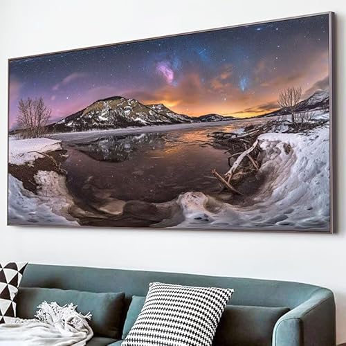 5D Sternenhimmel Diamond Painting XXL 30x60, Diamond Painting Erwachsene Kinder Bilder Winter Mosaikherstellung, DIY Runder Vollbohrer Diamanten Malerei Stickerei Kreuzstich Set für Wand Dekor XJ-649 5D Sternenhimmel Diamond Painting XXL 30x60, Diamond Painting Erwachsene Kinder Bilder Winter Mosaikherstellung, DIY Runder Vollbohrer Diamanten Malerei Stickerei Kreuzstich Set für Wand Dekor XJ-649 von Lixfagng