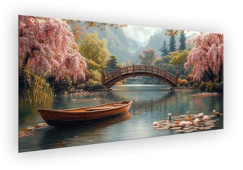 Malen Nach Zahlen Erwachsene Brucke, Malen Nach Zahlen Boot Paint by Numbers DIY Handgemalt Ölgemälde Kit Mit 3 - Pinseln und Acrylfarbe Knitterfreie Leinwand Kit Geschenk für Wanddeko 60x120cm XD-293 Malen Nach Zahlen Erwachsene Brucke, Malen Nach Zahlen Boot Paint by Numbers DIY Handgemalt Ölgemälde Kit Mit 3 - Pinseln und Acrylfarbe Knitterfreie Leinwand Kit Geschenk für Wanddeko 60x120cm XD-293 von Lixfagng