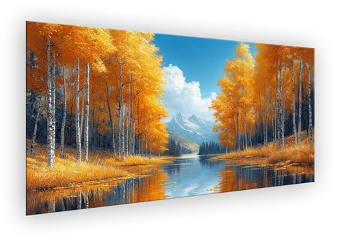 Malen Nach Zahlen Erwachsene Landschaft, Malen Nach Zahlen Birke Paint by Numbers DIY Handgemalt Ölgemälde Kit Mit Pinseln und Acrylfarbe Knitterfreie Leinwand Kit Geschenk für Wanddeko 30x60cm XD-53 Malen Nach Zahlen Erwachsene Landschaft, Malen Nach Zahlen Birke Paint by Numbers DIY Handgemalt Ölgemälde Kit Mit Pinseln und Acrylfarbe Knitterfreie Leinwand Kit Geschenk für Wanddeko 30x60cm XD-53 von Lixfagng