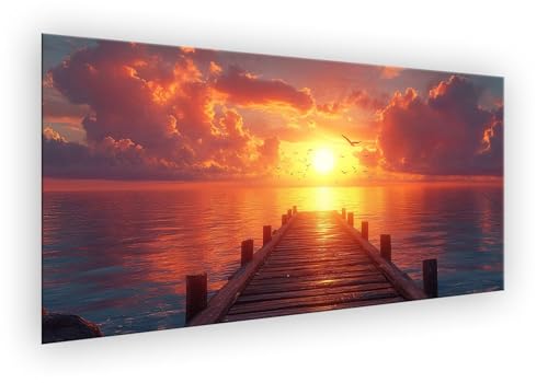 Malen Nach Zahlen Erwachsene Pier, Malen Nach Zahlen Wolke Paint by Numbers DIY Handgemalt Ölgemälde Kit Mit 3 - Pinseln und Acrylfarbe Knitterfreie Leinwand Kit Geschenk für Wanddeko 70x140cm XD-495 Malen Nach Zahlen Erwachsene Pier, Malen Nach Zahlen Wolke Paint by Numbers DIY Handgemalt Ölgemälde Kit Mit 3 - Pinseln und Acrylfarbe Knitterfreie Leinwand Kit Geschenk für Wanddeko 70x140cm XD-495 von Lixfagng