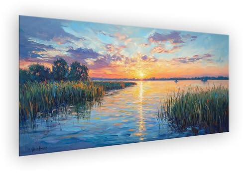 Malen Nach Zahlen Erwachsene Sonnenuntergang, Malen Nach Zahlen Schilf Paint by Numbers DIY Handgemalt Ölgemälde Mit Pinseln und Acrylfarbe Knitterfreie Leinwand Kit für Wanddeko 80x160cm XD-601 Malen Nach Zahlen Erwachsene Sonnenuntergang, Malen Nach Zahlen Schilf Paint by Numbers DIY Handgemalt Ölgemälde Mit Pinseln und Acrylfarbe Knitterfreie Leinwand Kit für Wanddeko 80x160cm XD-601 von Lixfagng