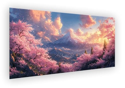 Malen Nach Zahlen Erwachsene Vulkan Fuji, Malen Nach Zahlen Blütenblatt Paint by Numbers DIY Handgemalt Ölgemälde Mit Pinseln und Acrylfarbe Knitterfreie Leinwand Kit für Wanddeko 70x140cm XD-461 Malen Nach Zahlen Erwachsene Vulkan Fuji, Malen Nach Zahlen Blütenblatt Paint by Numbers DIY Handgemalt Ölgemälde Mit Pinseln und Acrylfarbe Knitterfreie Leinwand Kit für Wanddeko 70x140cm XD-461 von Lixfagng