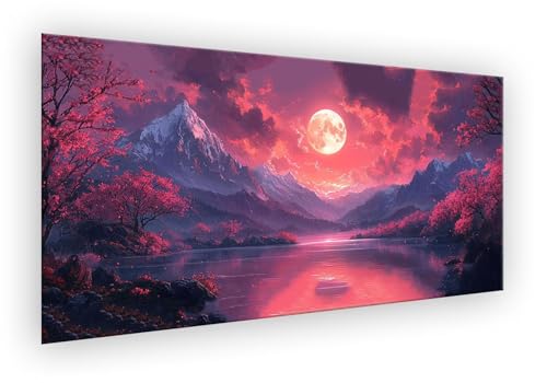 Mond Malen Nach Zahlen Erwachsene, Berg Malen Nach Zahlen 35x70cm Paint by Numbers DIY Handgemalt Ölgemälde Kit Mit Pinseln und Acrylfarbe Knitterfreie Leinwand Kit für Wanddeko Ohne Rahmen XD-54 Mond Malen Nach Zahlen Erwachsene, Berg Malen Nach Zahlen 35x70cm Paint by Numbers DIY Handgemalt Ölgemälde Kit Mit Pinseln und Acrylfarbe Knitterfreie Leinwand Kit für Wanddeko Ohne Rahmen XD-54 von Lixfagng