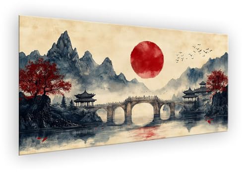 Sonnenuntergang Malen Nach Zahlen Erwachsene, Brucke Malen Nach Zahlen 70x140cm Paint by Numbers DIY Handgemalt Ölgemälde Kit Mit Pinseln und Acrylfarbe Kit für Wanddeko Geschenke Ohne Rahmen XD-460 Sonnenuntergang Malen Nach Zahlen Erwachsene, Brucke Malen Nach Zahlen 70x140cm Paint by Numbers DIY Handgemalt Ölgemälde Kit Mit Pinseln und Acrylfarbe Kit für Wanddeko Geschenke Ohne Rahmen XD-460 von Lixfagng