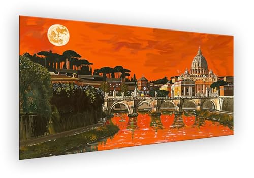 Stadt Malen Nach Zahlen Erwachsene, Rom Malen Nach Zahlen 25x50cm Paint by Numbers DIY Handgemalt Ölgemälde Kit Mit Pinseln und Acrylfarbe Knitterfreie Leinwand Kit für Wanddeko Ohne Rahmen XD-4 Stadt Malen Nach Zahlen Erwachsene, Rom Malen Nach Zahlen 25x50cm Paint by Numbers DIY Handgemalt Ölgemälde Kit Mit Pinseln und Acrylfarbe Knitterfreie Leinwand Kit für Wanddeko Ohne Rahmen XD-4 von Lixfagng