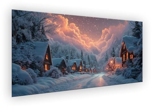 Winter Malen Nach Zahlen Erwachsene, Schneehaus Malen Nach Zahlen 90x180cm Paint by Numbers DIY Handgemalt Ölgemälde Kit Mit Pinseln und Acrylfarbe Kit für Wanddeko Frauen Geschenke Ohne Rahmen XD-36 Winter Malen Nach Zahlen Erwachsene, Schneehaus Malen Nach Zahlen 90x180cm Paint by Numbers DIY Handgemalt Ölgemälde Kit Mit Pinseln und Acrylfarbe Kit für Wanddeko Frauen Geschenke Ohne Rahmen XD-36 von Lixfagng