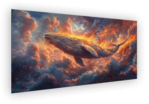 Wolke Malen Nach Zahlen Erwachsene, Wal Malen Nach Zahlen 70x140cm Paint by Numbers DIY Handgemalt Ölgemälde Kit Mit Pinseln und Acrylfarbe Knitterfreie Leinwand Kit für Wanddeko Ohne Rahmen XD-462 Wolke Malen Nach Zahlen Erwachsene, Wal Malen Nach Zahlen 70x140cm Paint by Numbers DIY Handgemalt Ölgemälde Kit Mit Pinseln und Acrylfarbe Knitterfreie Leinwand Kit für Wanddeko Ohne Rahmen XD-462 von Lixfagng